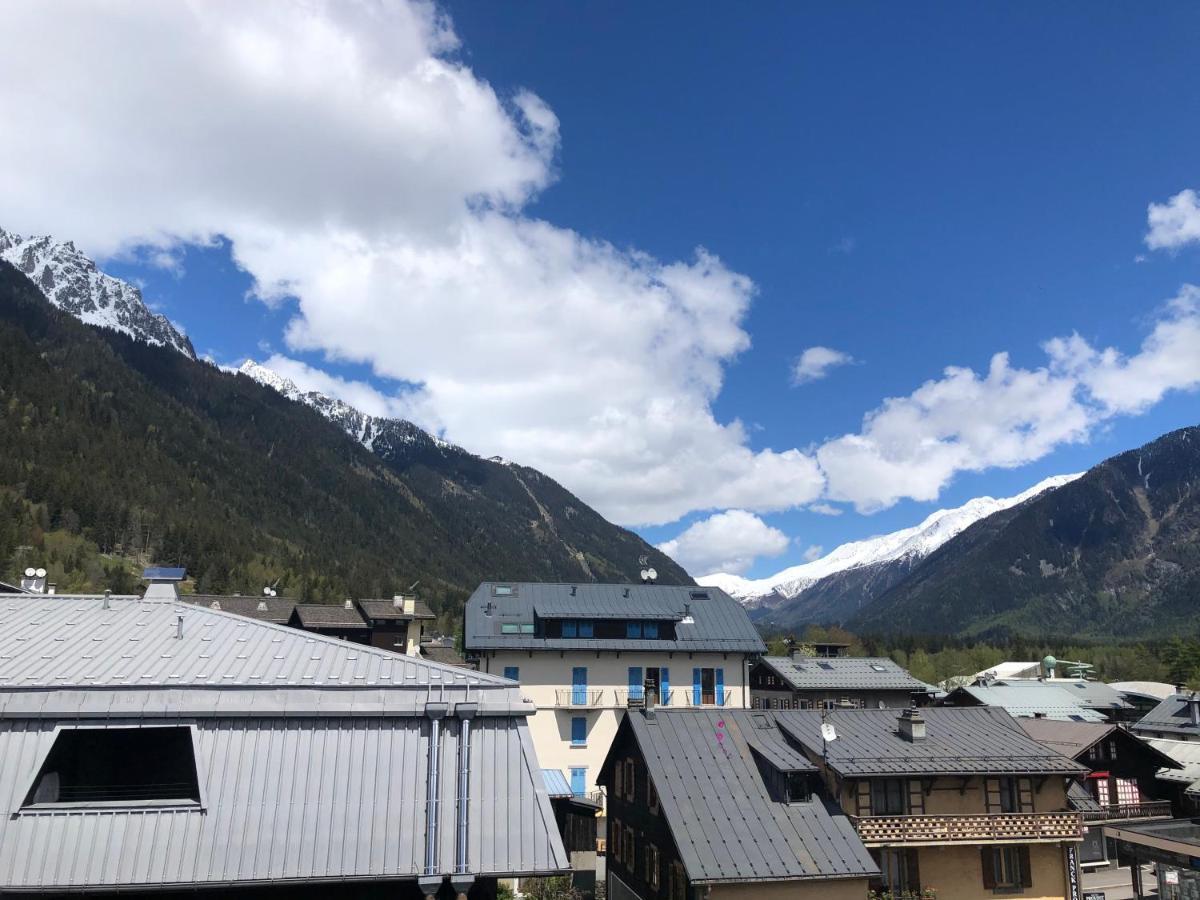 Studio Lumineux Neuf Dans L'Hyper Centre Avec Vue Chamonix Exterior photo
