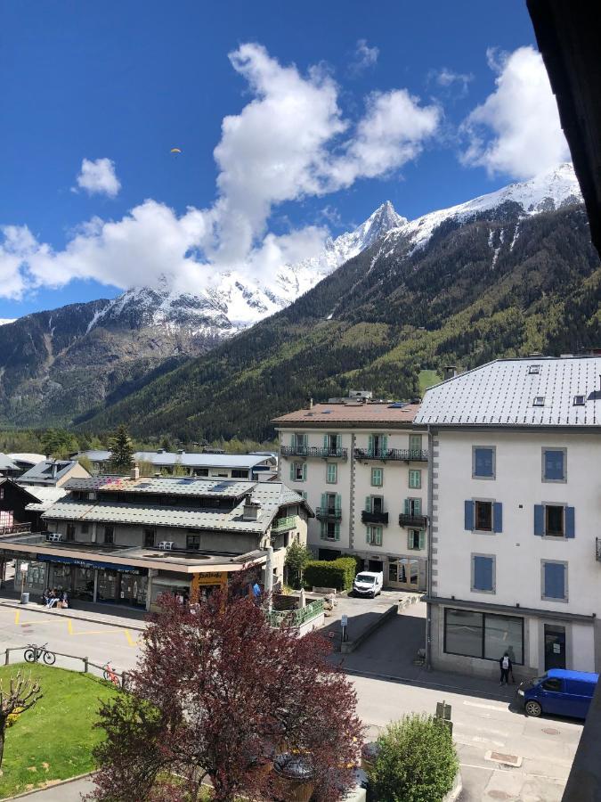 Studio Lumineux Neuf Dans L'Hyper Centre Avec Vue Chamonix Exterior photo
