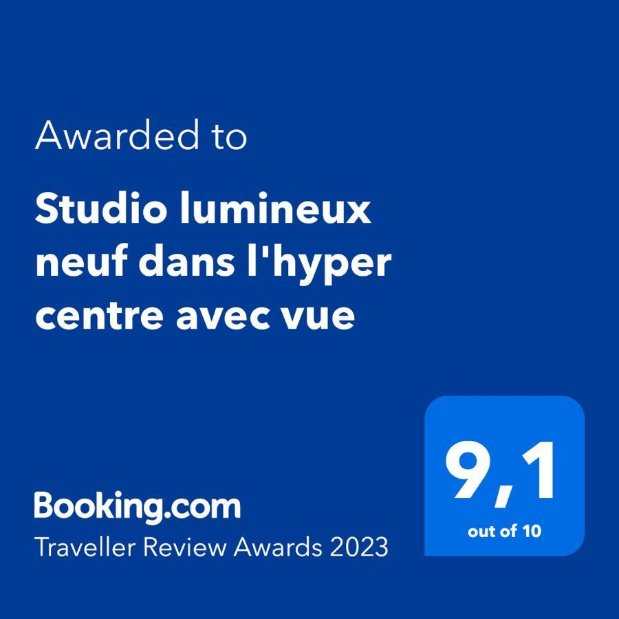 Studio Lumineux Neuf Dans L'Hyper Centre Avec Vue Chamonix Exterior photo